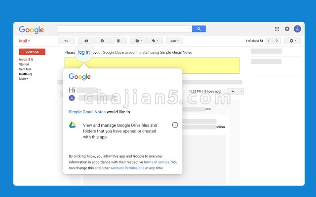 Simple Gmail Notes 给Gmail和Inbox中的电子邮件添加备注