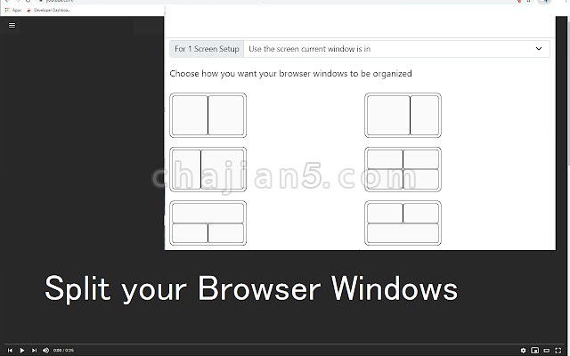 Split Screen for Google Chrome