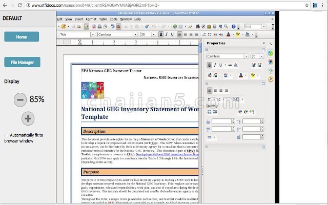 OpenOffice Writer